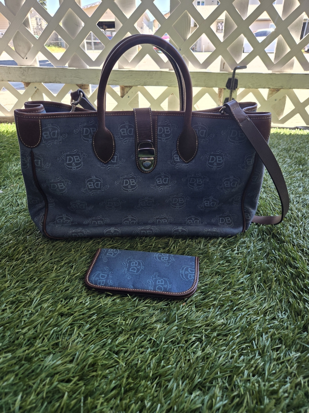 Dooney & Bourke Denim 2-Piece Set - Picture 2 of 10